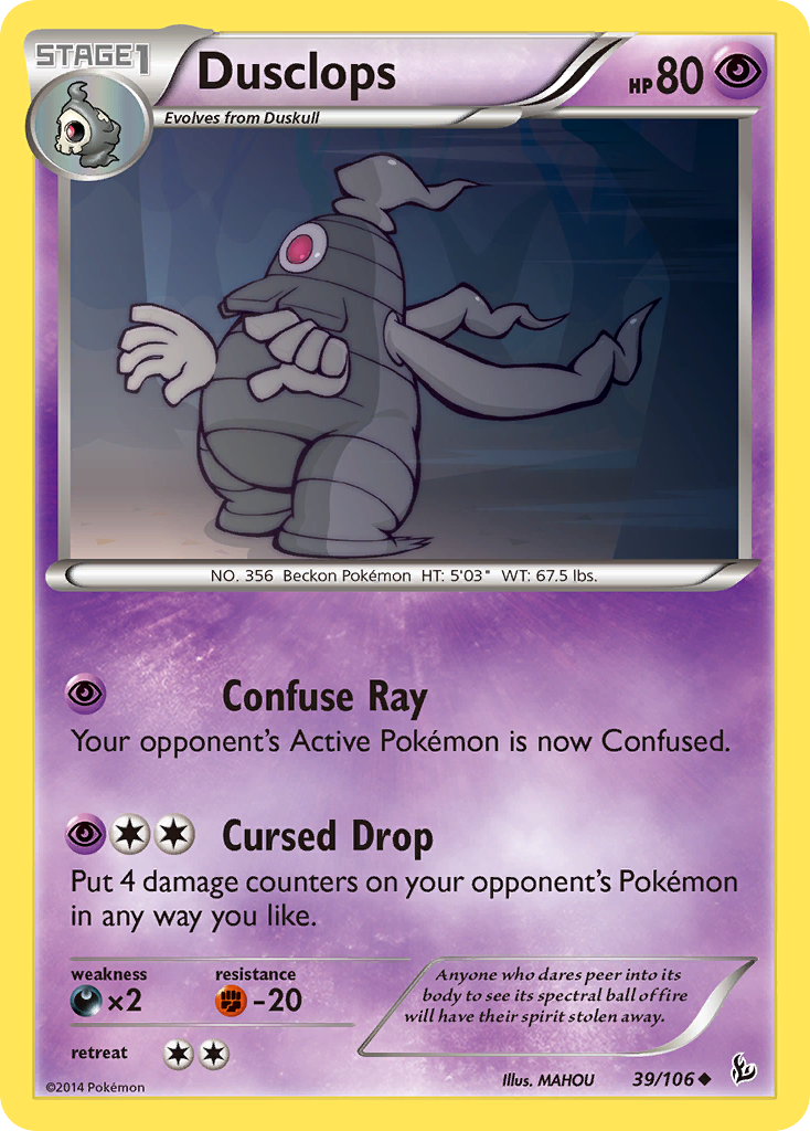 Flashfire Dusclops #39/106